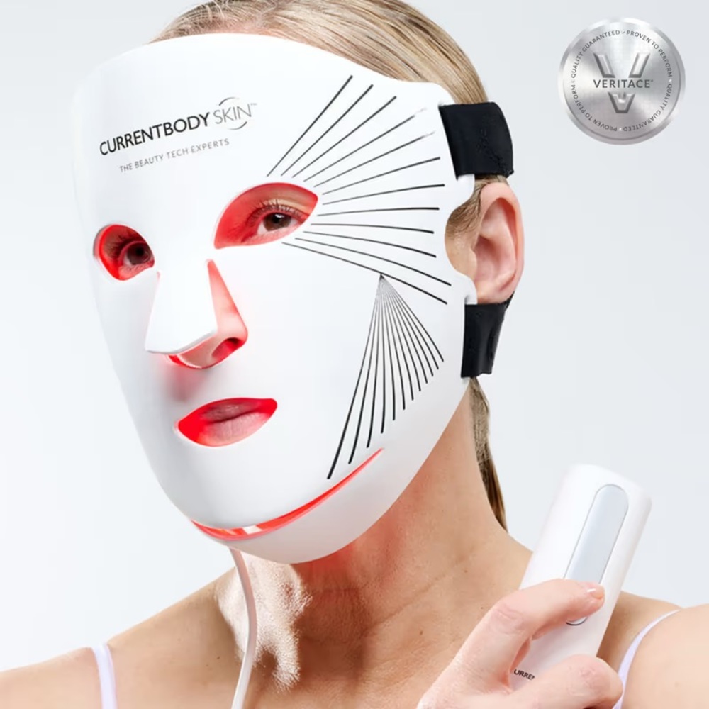 White LED Light Therapy Skincare Tool